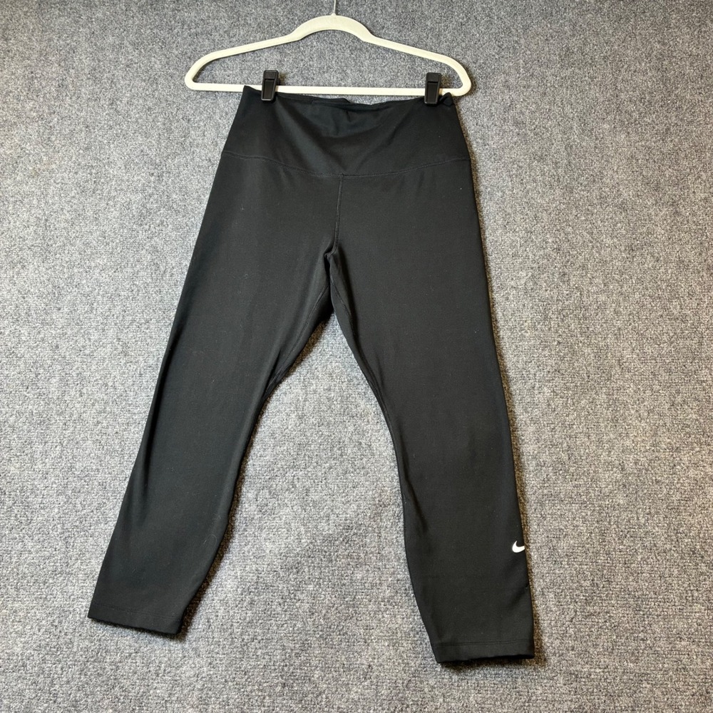 Nike‎ Dri-FIT Leggings High-Waisted Cropped Athletic Workout Pants Size M